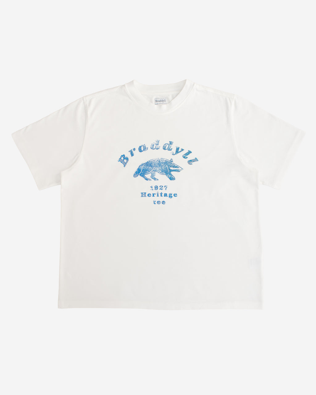 Stamped White Heritage Tee